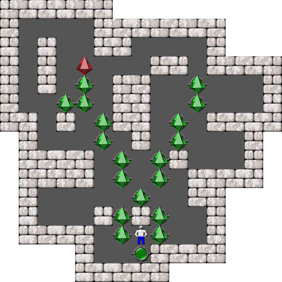 Sokoban It's All Greek level 3